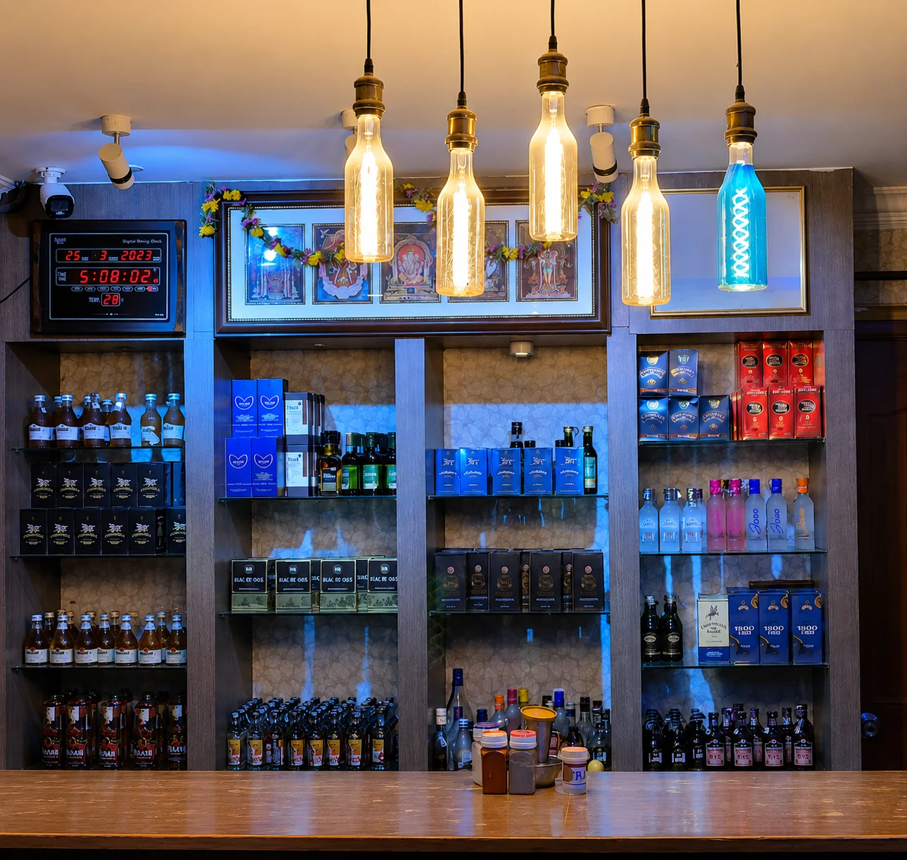 Hotel bar at Jaypriya Residency Sattur