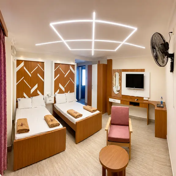 Jaypriya Residency Sattur deluxe hotel room