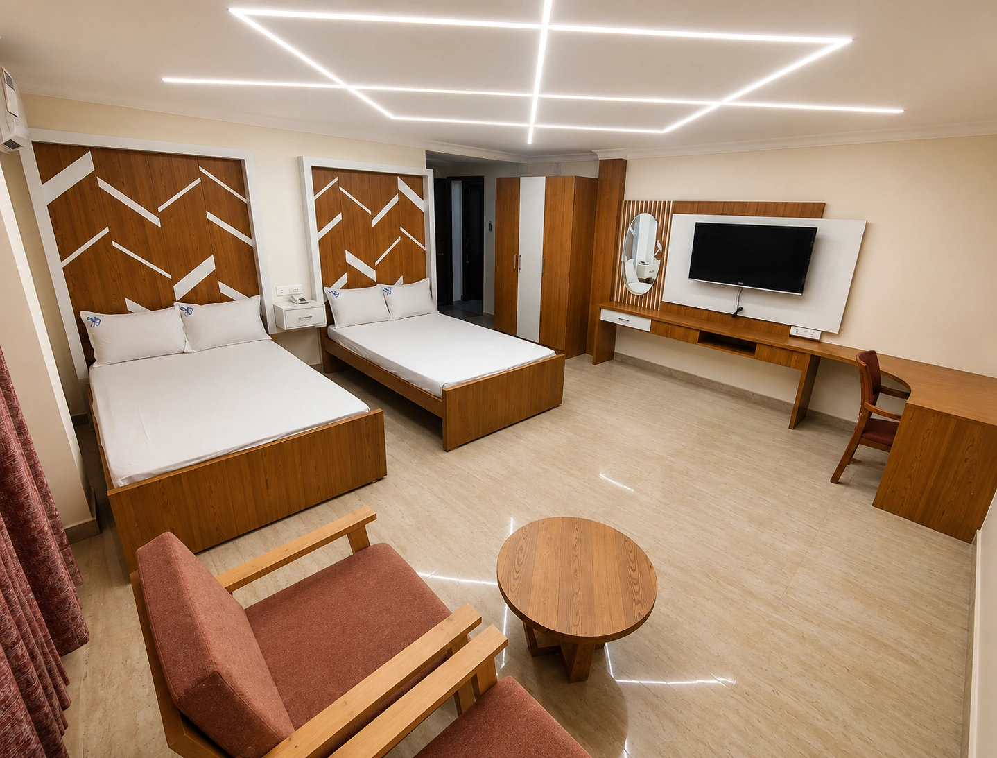 Family Suite room at Jaypriya Residency Sattur