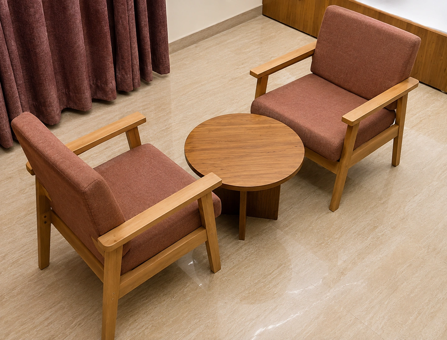 Jaypriya Residency Sattur room seating area